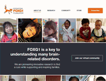 Tablet Screenshot of foxg1.org